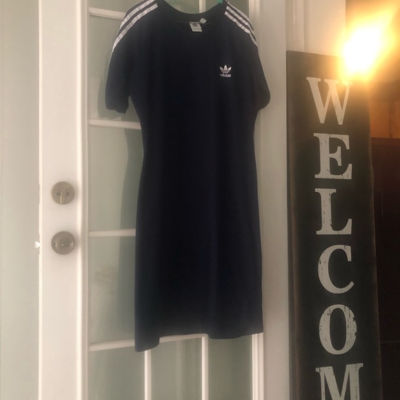 adidas Dresses & Skirts - Adidas 3 stripes dress